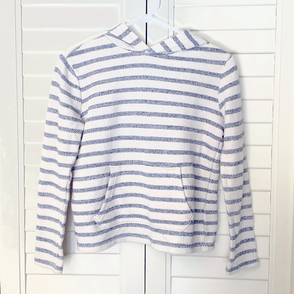 Old Navy Kids Striped Beach Hoodie 10- 12